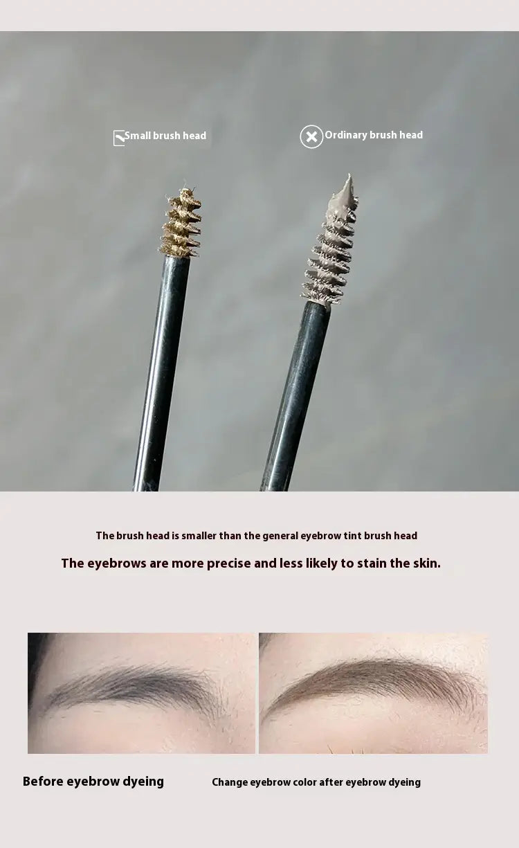 Stereo Eyebrow Cream Waterproof with Universal Shades for Natural Brows