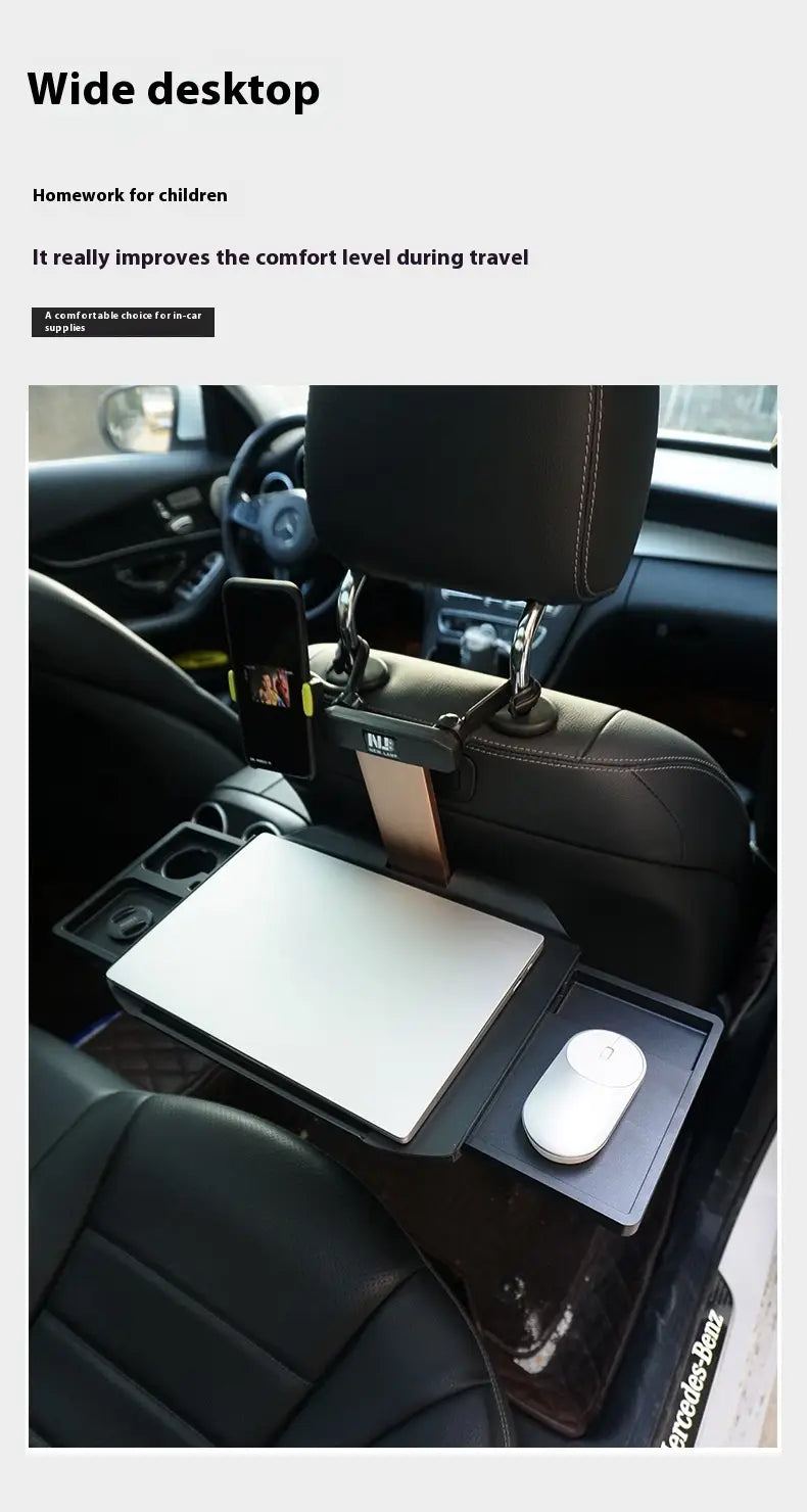 Children’s Folding Rice Table with Phone Stand and Car Dining Compatibility