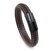 Simple Woven Leather Fashion Bracelet