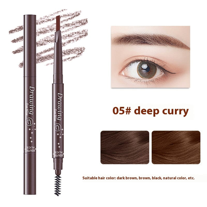 Lazy Eyebrow Pencil Set with Black and Light Brown Shades