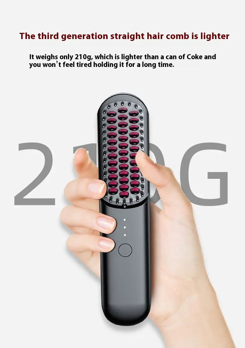 Home Anion Wireless Portable Hair Curler with Negative Ion Packaging