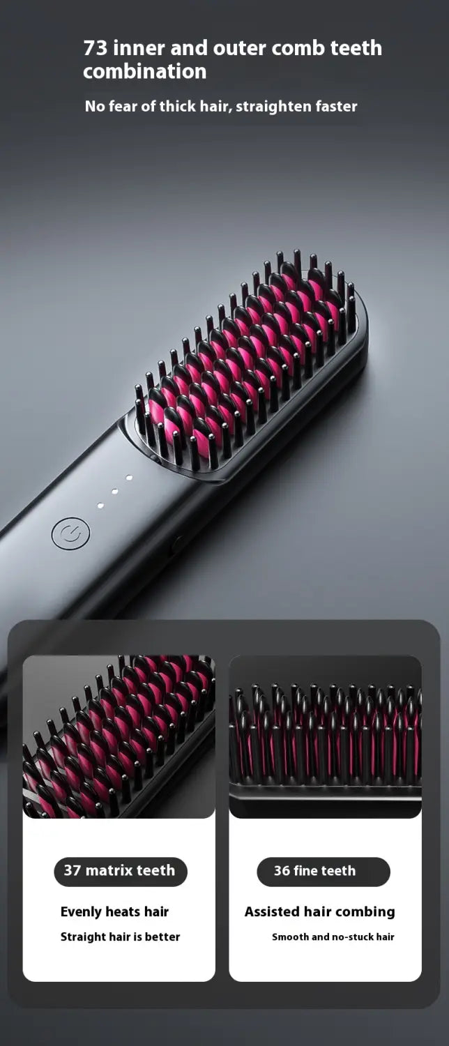 Home Anion Wireless Portable Hair Curler with Negative Ion Packaging