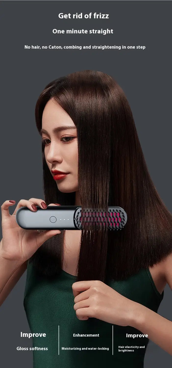 Home Anion Wireless Portable Hair Curler with Negative Ion Packaging