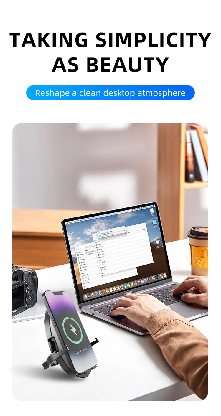 Universal Wireless Charger with Magnetic and Fast Charging for United States