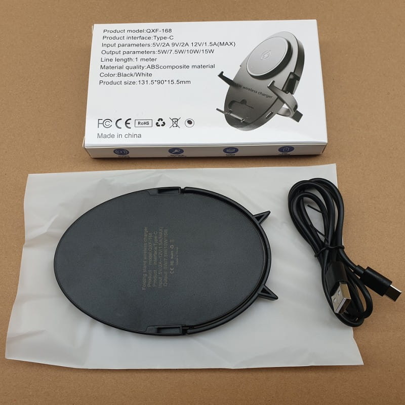Universal Wireless Charger with Magnetic and Fast Charging for United States