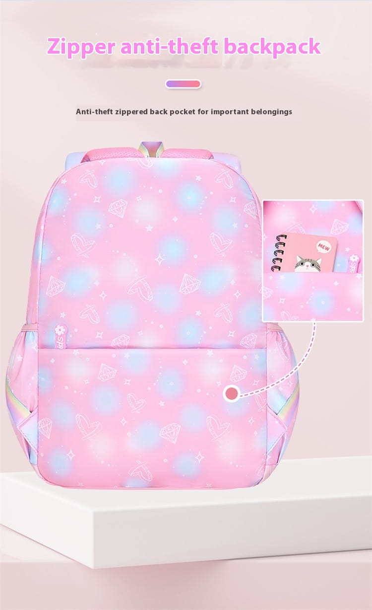 Fantasy Girl Children Backpack Large Capacity