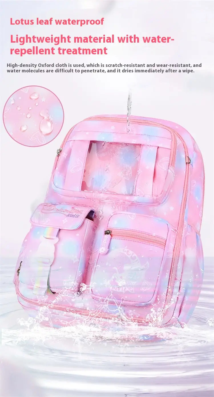 Fantasy Girl Children Backpack Large Capacity