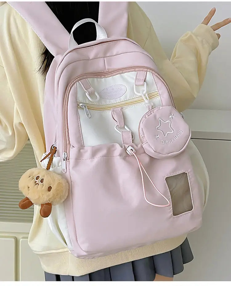 Korean Sweet Schoolbag Girls Backpack