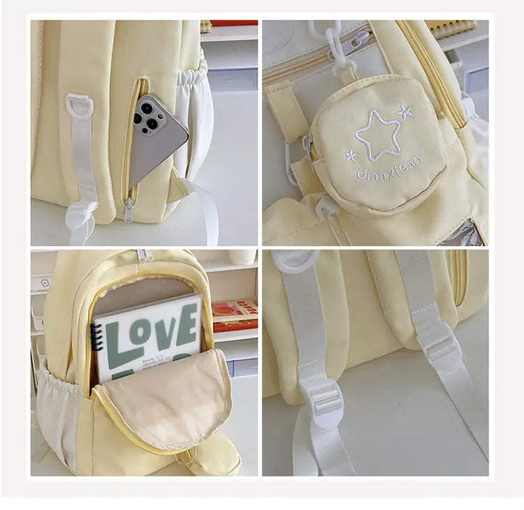 Korean Sweet Schoolbag Girls Backpack