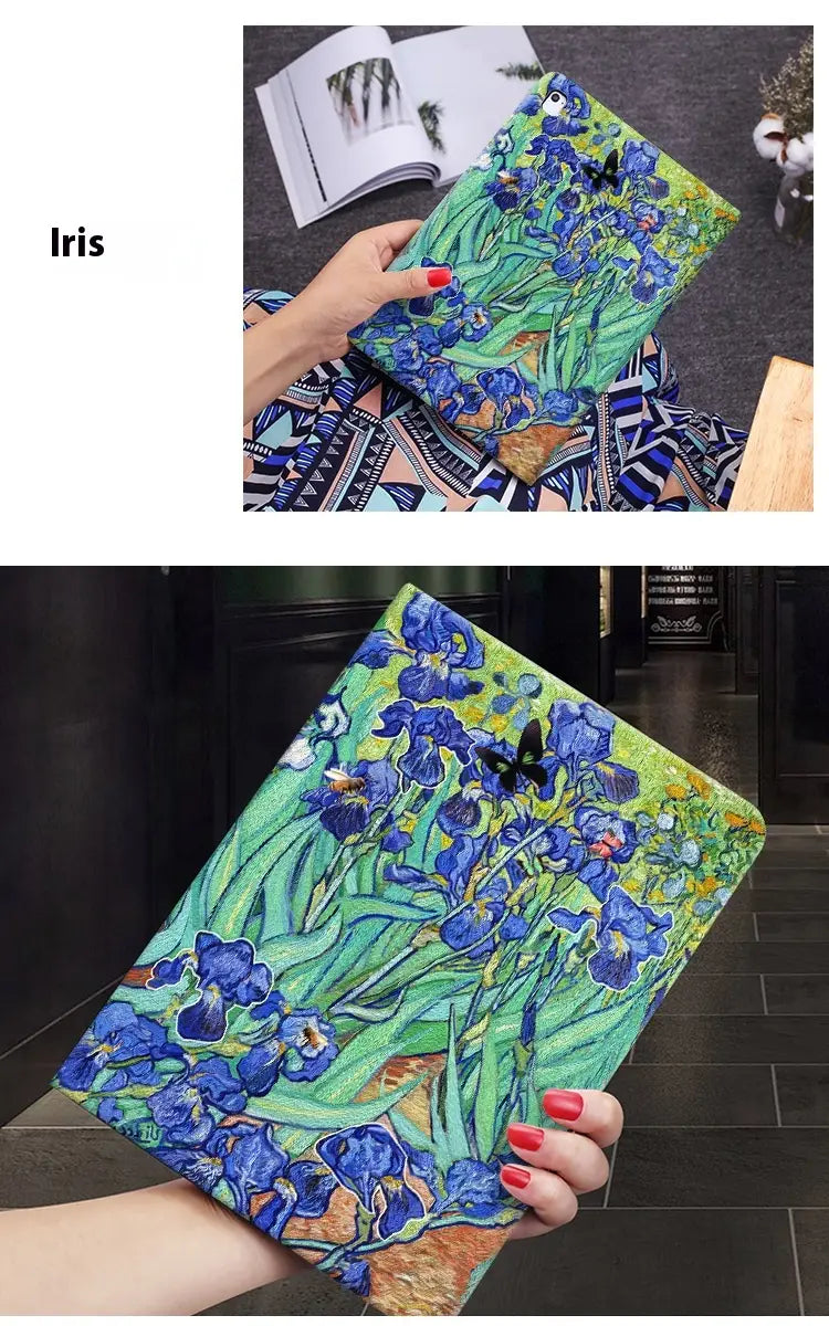 Silicona líquida Floral Pintura al óleo Case de teléfono Protectora personalizada