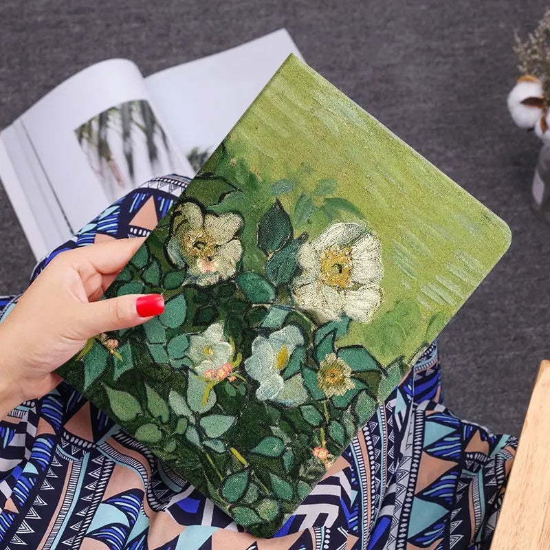 Silicona líquida Floral Pintura al óleo Case de teléfono Protectora personalizada