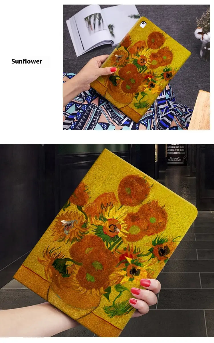 Silicona líquida Floral Pintura al óleo Case de teléfono Protectora personalizada