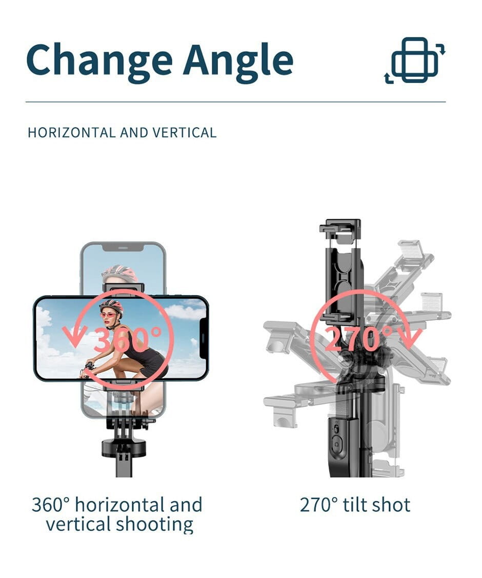 Universal Alloy Stand Set for Selfie Stick Double and Single Light Versions in the United States