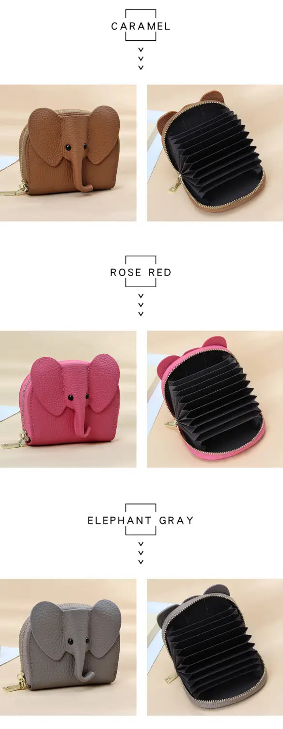 Unisex Zipper Wallet in Polyester Denim with Multiple Color Options for the United States