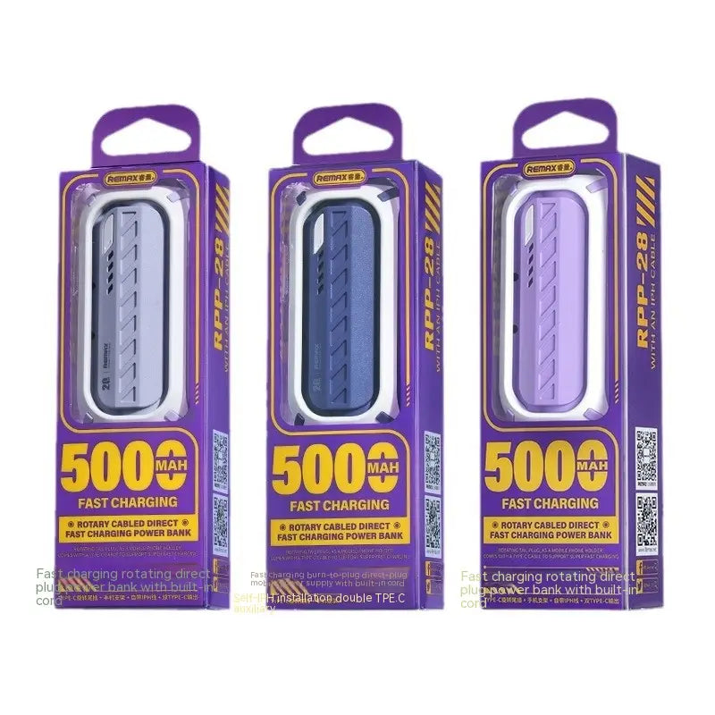 Capsule 20W Fast Charge Folding Bracket 5000mAh Mini Power Bank