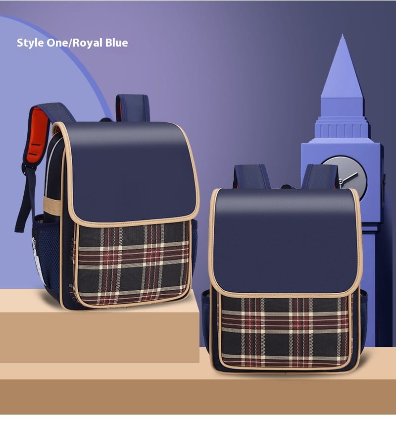 Waterproof Decompression British Style Kindergarten Backpack