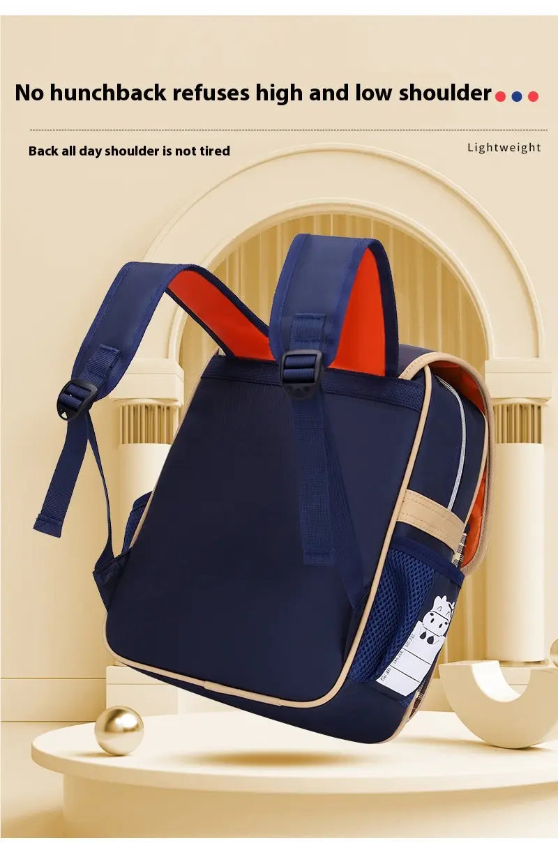 Waterproof Decompression British Style Kindergarten Backpack