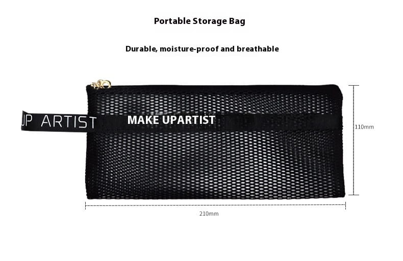 Eyeshadow Brush Set with Fine Guangfeng Wool and Mesh Storage Bags