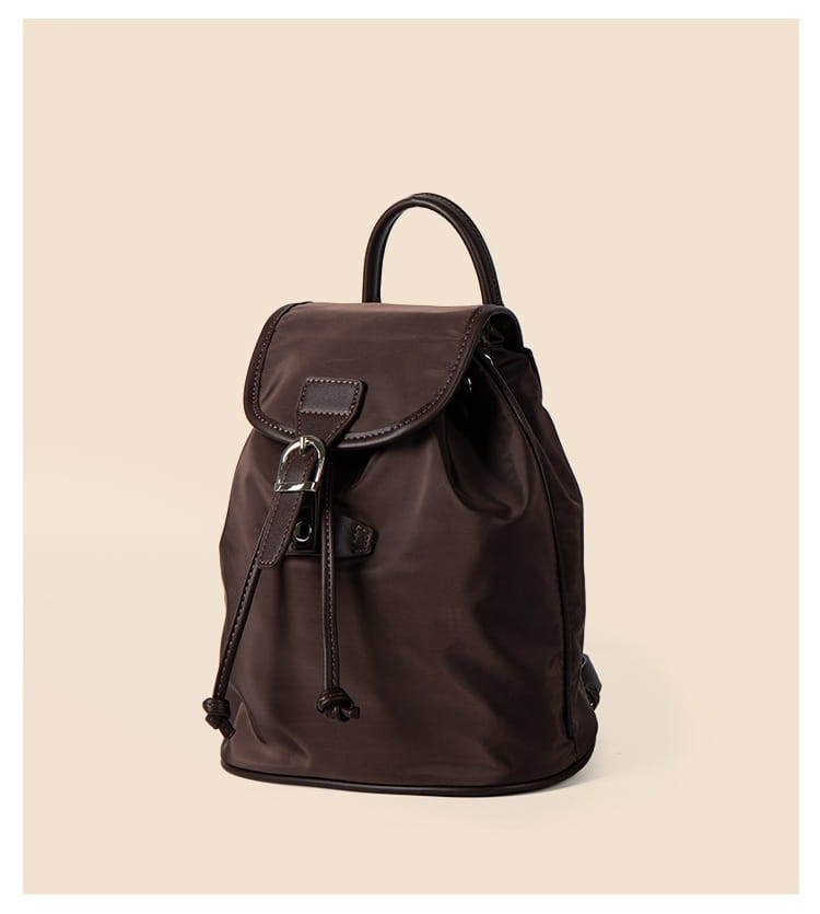 Casual Waterproof Nylon Drawstring Bundle Backpack for Urban