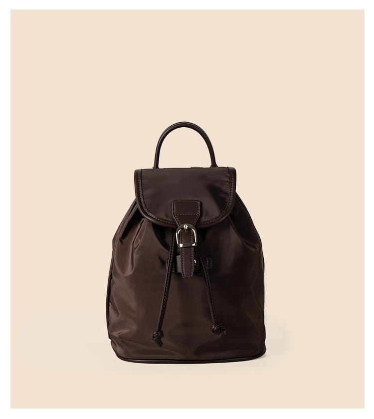 Casual Waterproof Nylon Drawstring Bundle Backpack for Urban