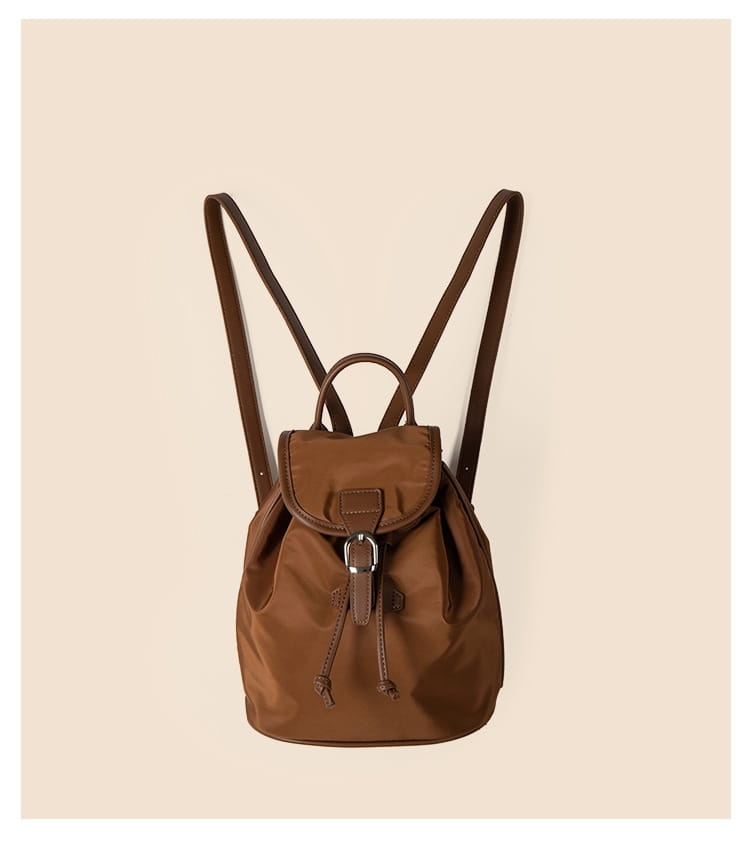 Casual Waterproof Nylon Drawstring Bundle Backpack for Urban