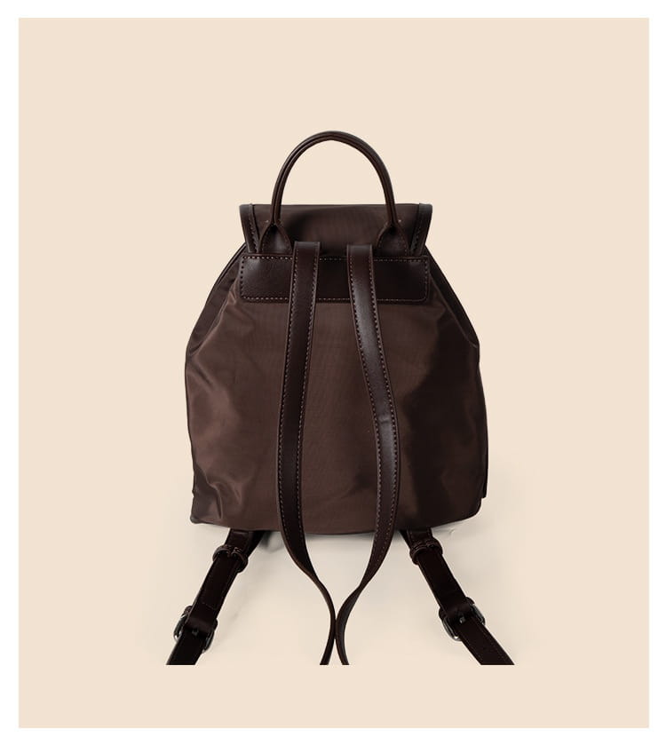 Casual Waterproof Nylon Drawstring Bundle Backpack for Urban