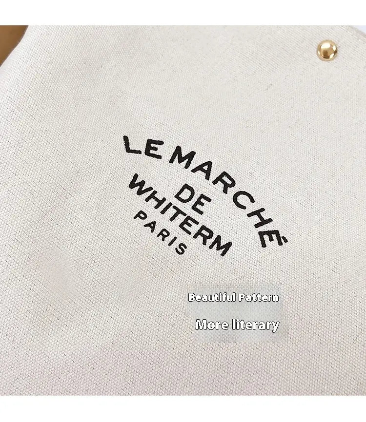 Canvas Minimalism Shoulder Messenger Bag with Urban Design