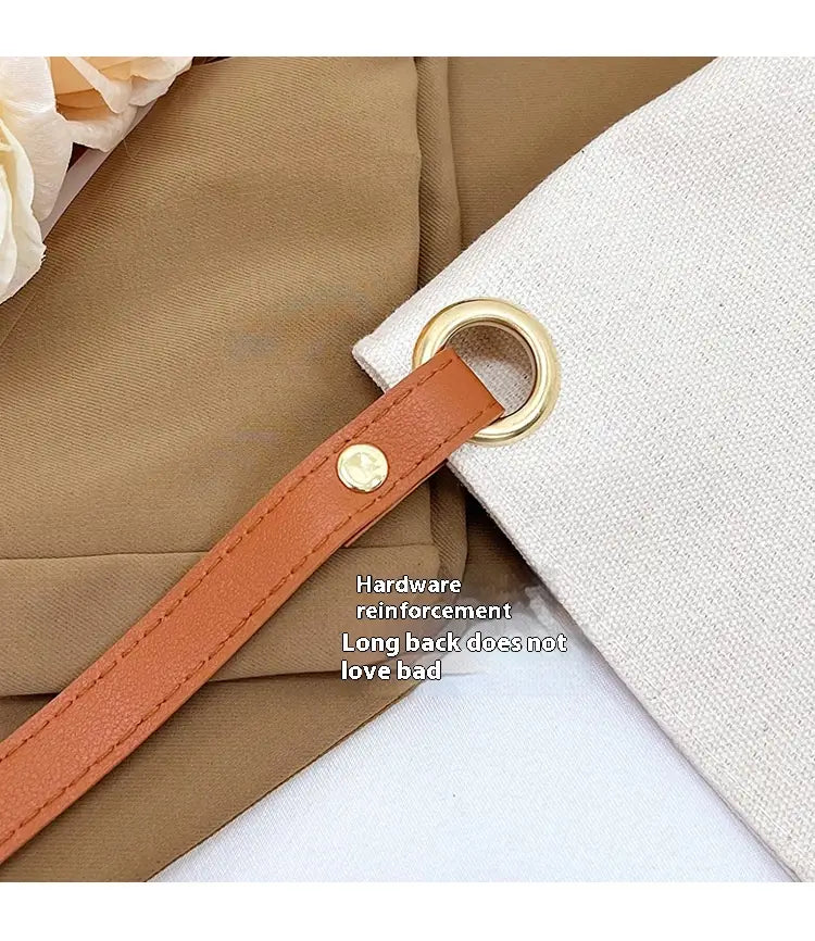 Canvas Minimalism Shoulder Messenger Bag with Urban Design