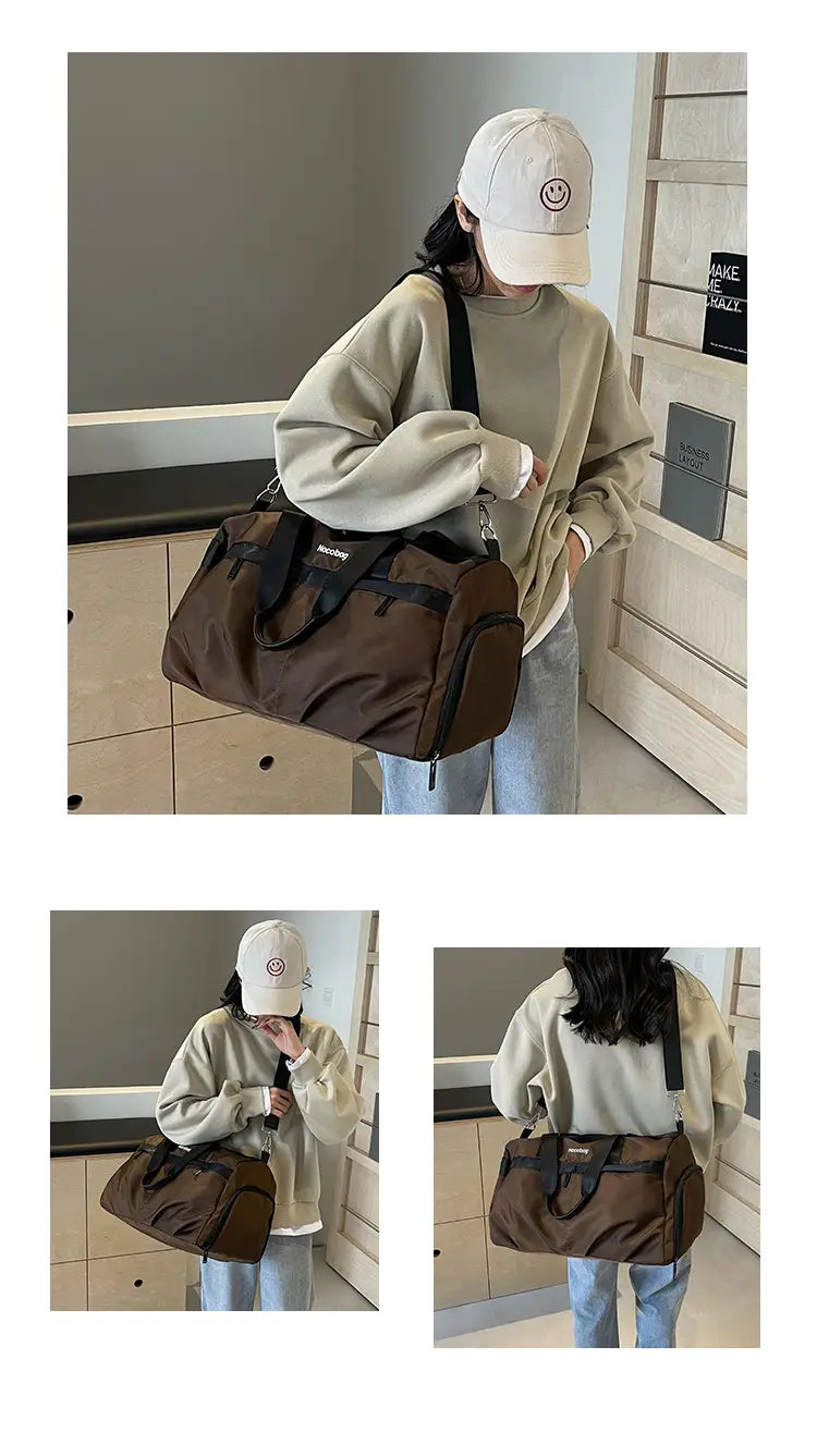 Business Trip Lightweight Tote Travel Bag Oxford Cloth Large Capacity Sports