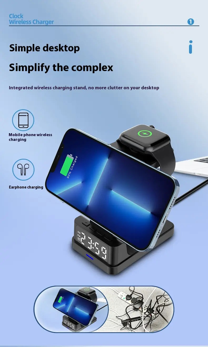 Universal 9V 3A USB-C Wireless Charger for United States and CHF
