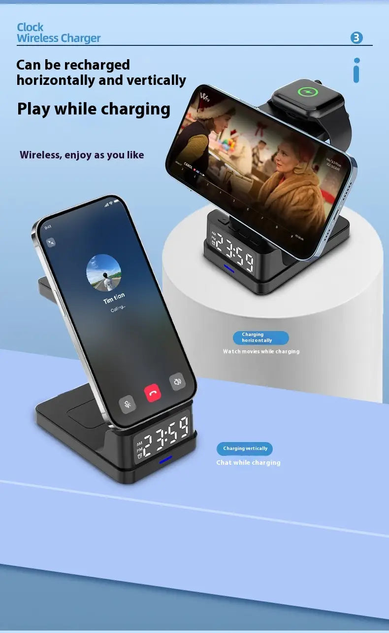 Universal 9V 3A USB-C Wireless Charger for United States and CHF