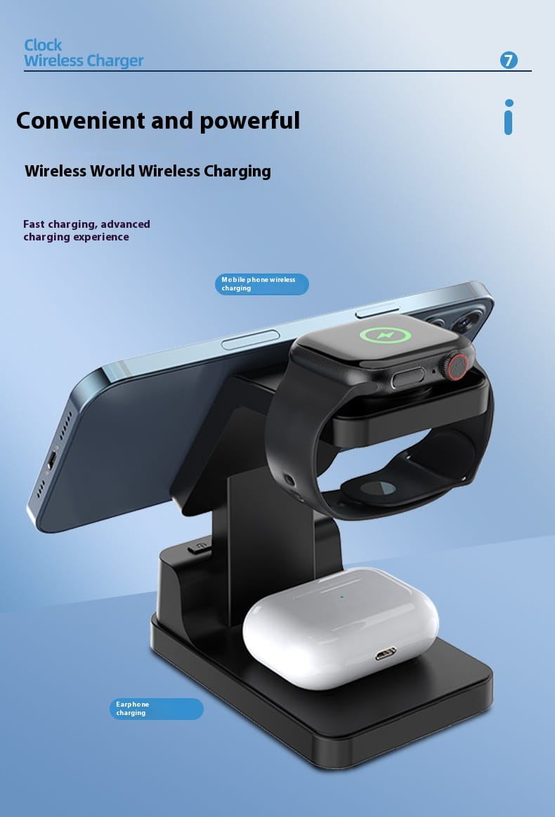 Universal 9V 3A USB-C Wireless Charger for United States and CHF