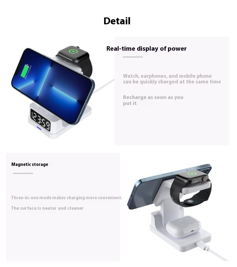 Universal 9V 3A USB-C Wireless Charger for United States and CHF