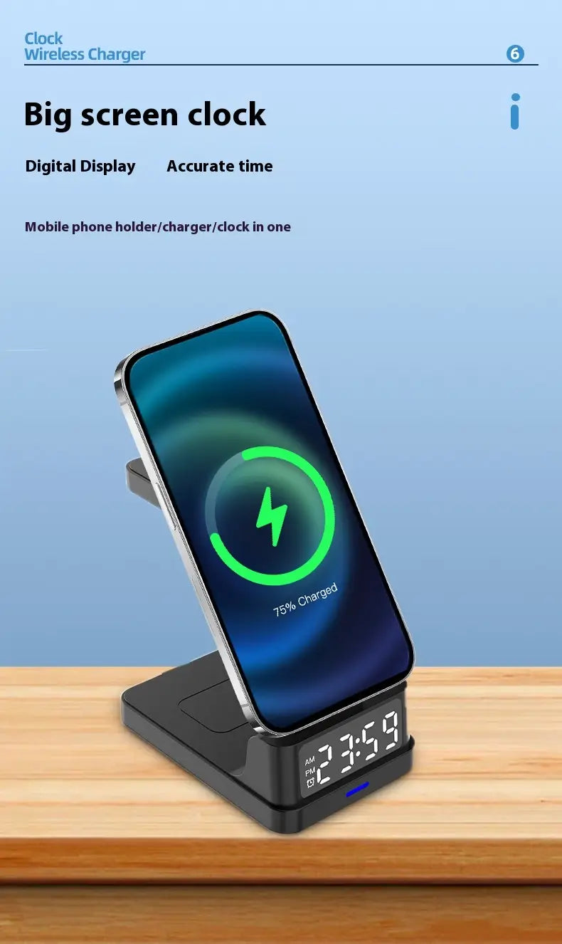 Universal 9V 3A USB-C Wireless Charger for United States and CHF
