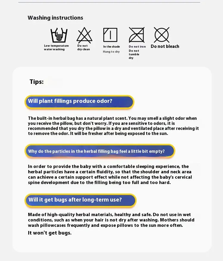 United States Neck Pillow for Children and Infants CHF Modern Comfort