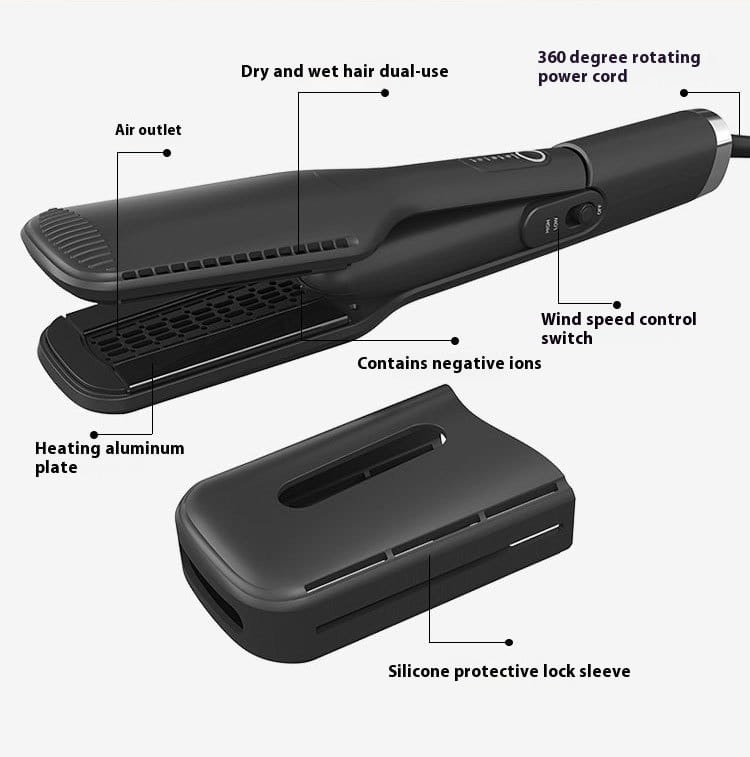 European Standard Hot Air Hair Curler with Anion Technology