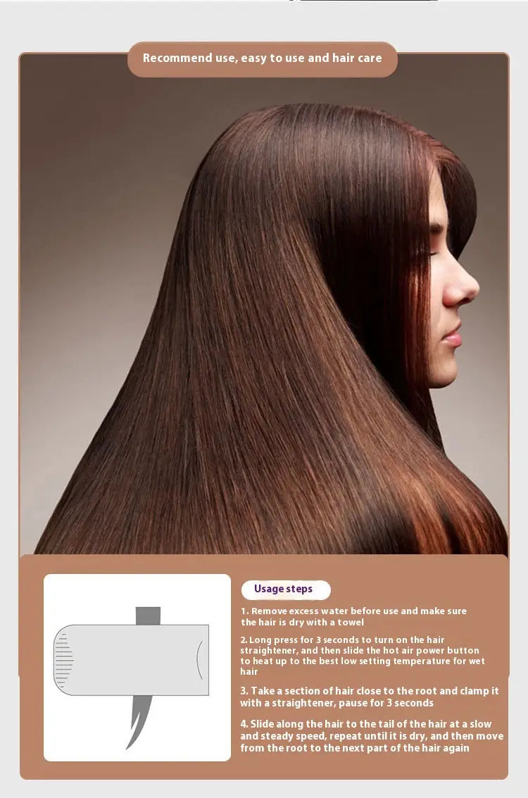 European Standard Hot Air Hair Curler with Anion Technology