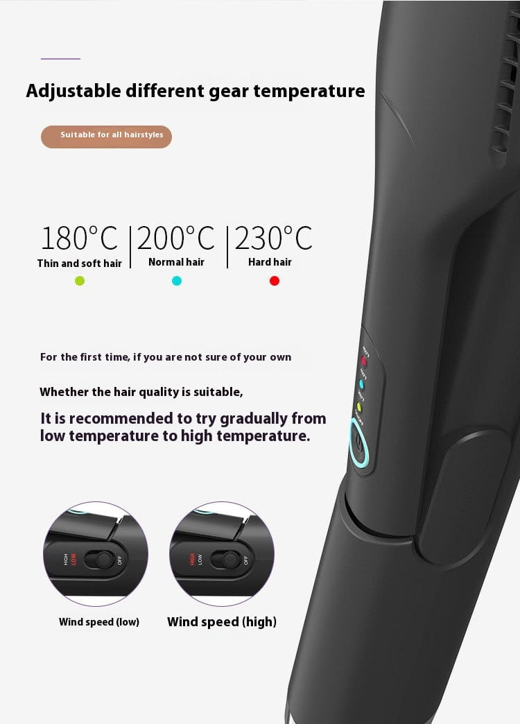 European Standard Hot Air Hair Curler with Anion Technology