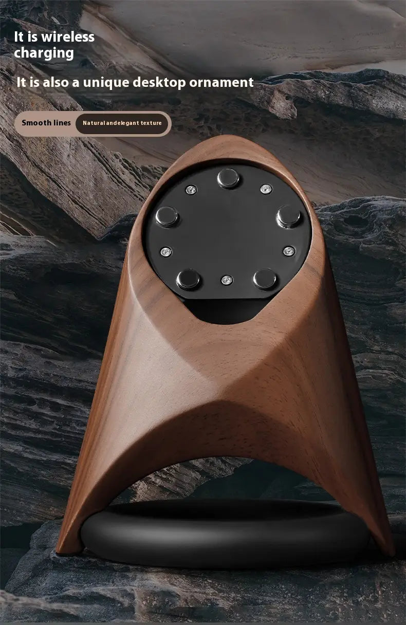 Magnetic Desktop Rack with Wireless Charger for Mobile Phones