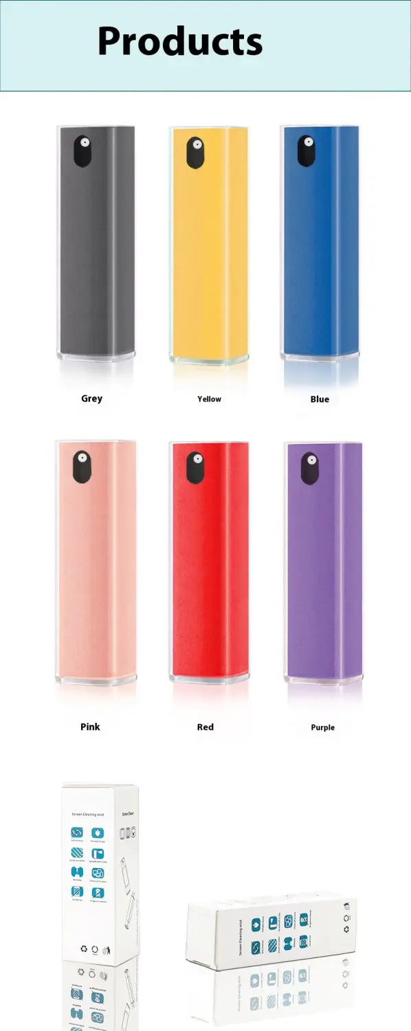 Colorful PC Shell Case for Tablets LCD Laptops and Phone Screen Cleaning