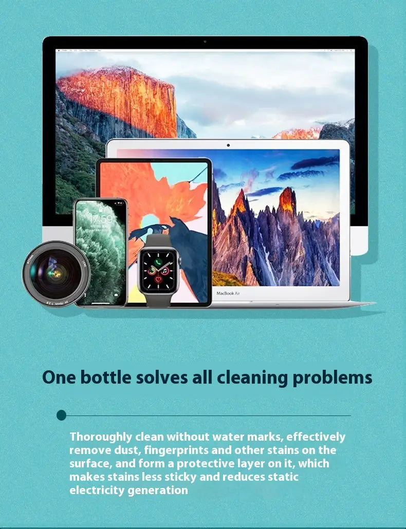 Colorful PC Shell Case for Tablets LCD Laptops and Phone Screen Cleaning