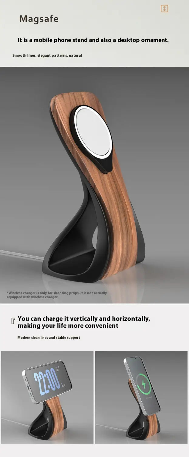 United States Magnetic Phone Holder with Wireless Charger for CHF Models