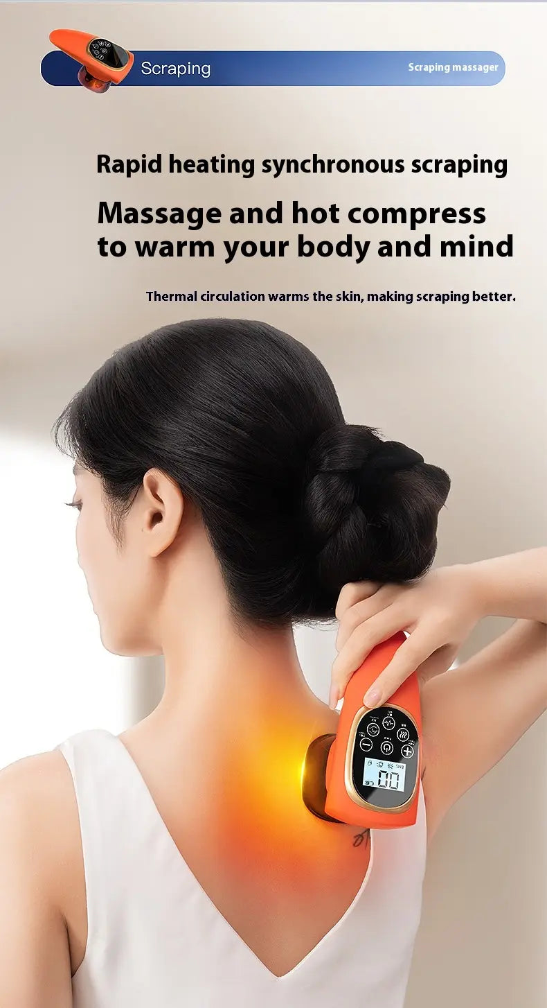 Electric Scraping EMS Micro Current Vacuum Therapy Suit with Variable Speed