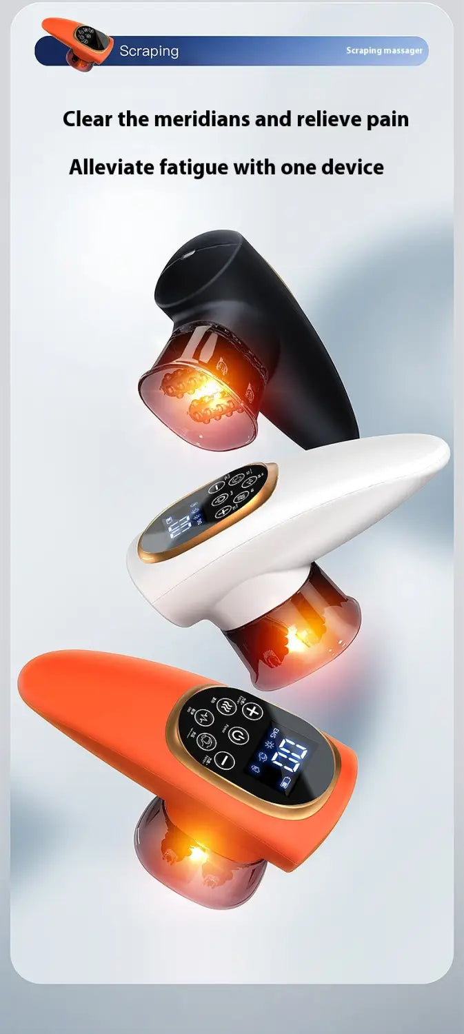 Electric Scraping EMS Micro Current Vacuum Therapy Suit with Variable Speed