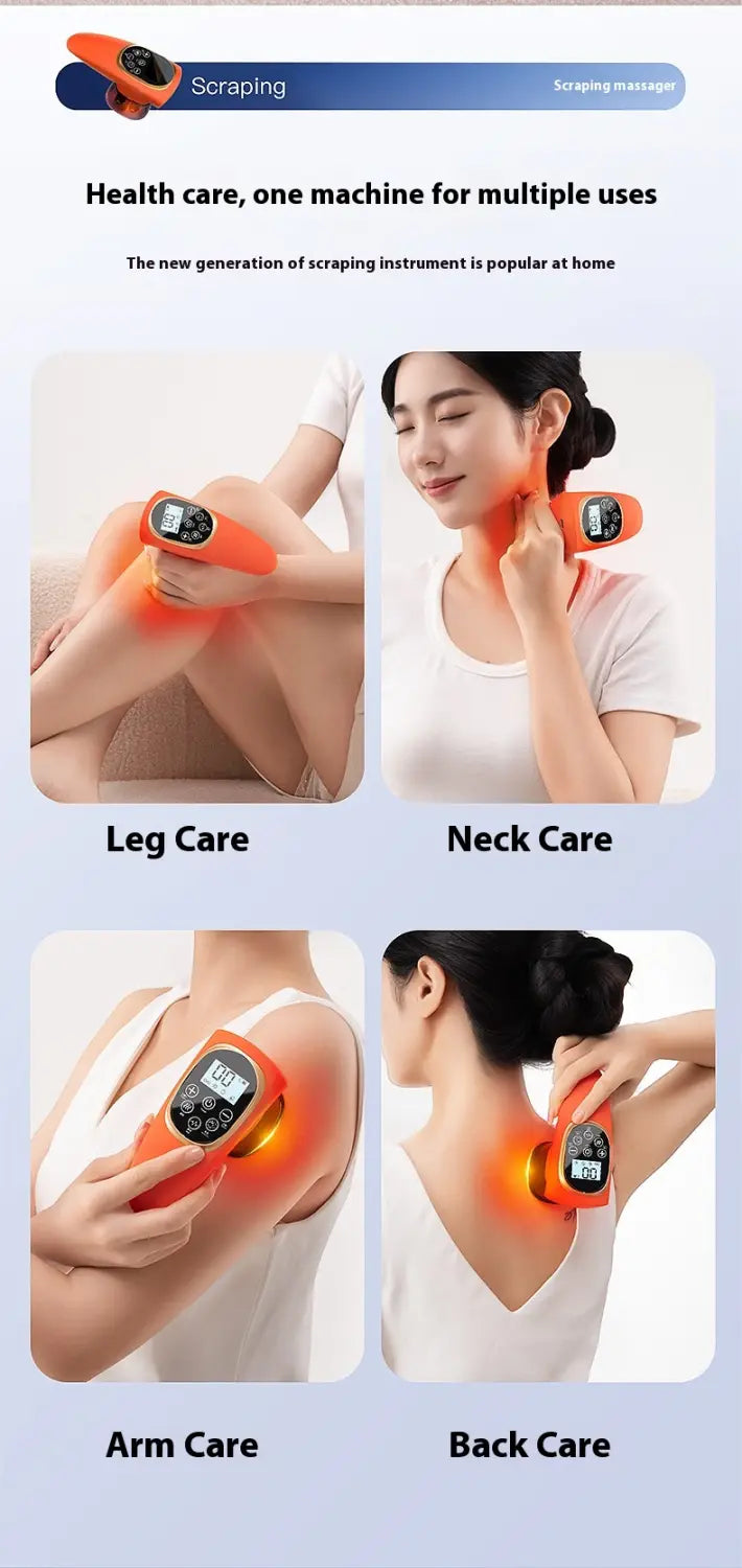 Electric Scraping EMS Micro Current Vacuum Therapy Suit with Variable Speed