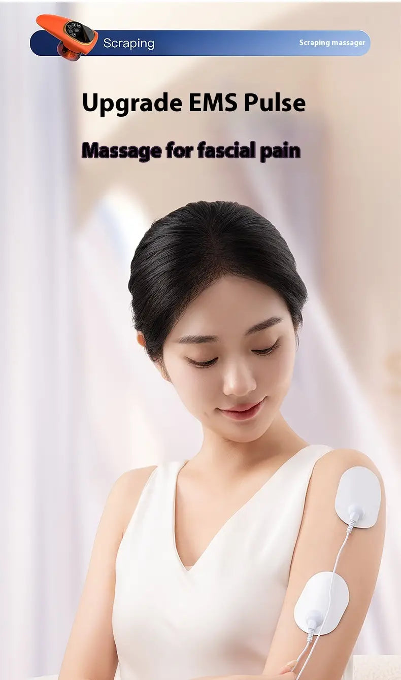 Electric Scraping EMS Micro Current Vacuum Therapy Suit with Variable Speed