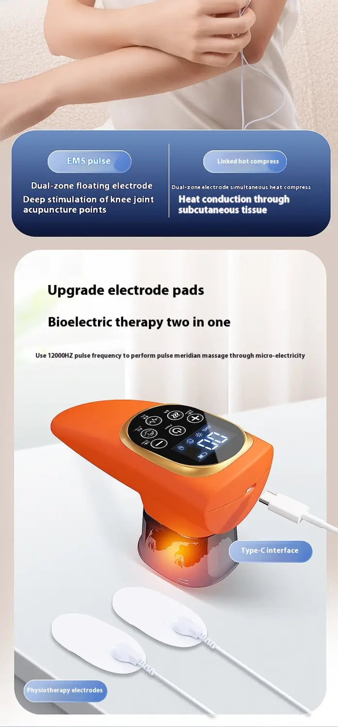 Electric Scraping EMS Micro Current Vacuum Therapy Suit with Variable Speed