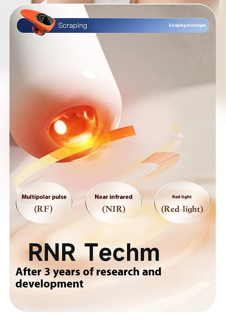 Electric Scraping EMS Micro Current Vacuum Therapy Suit with Variable Speed