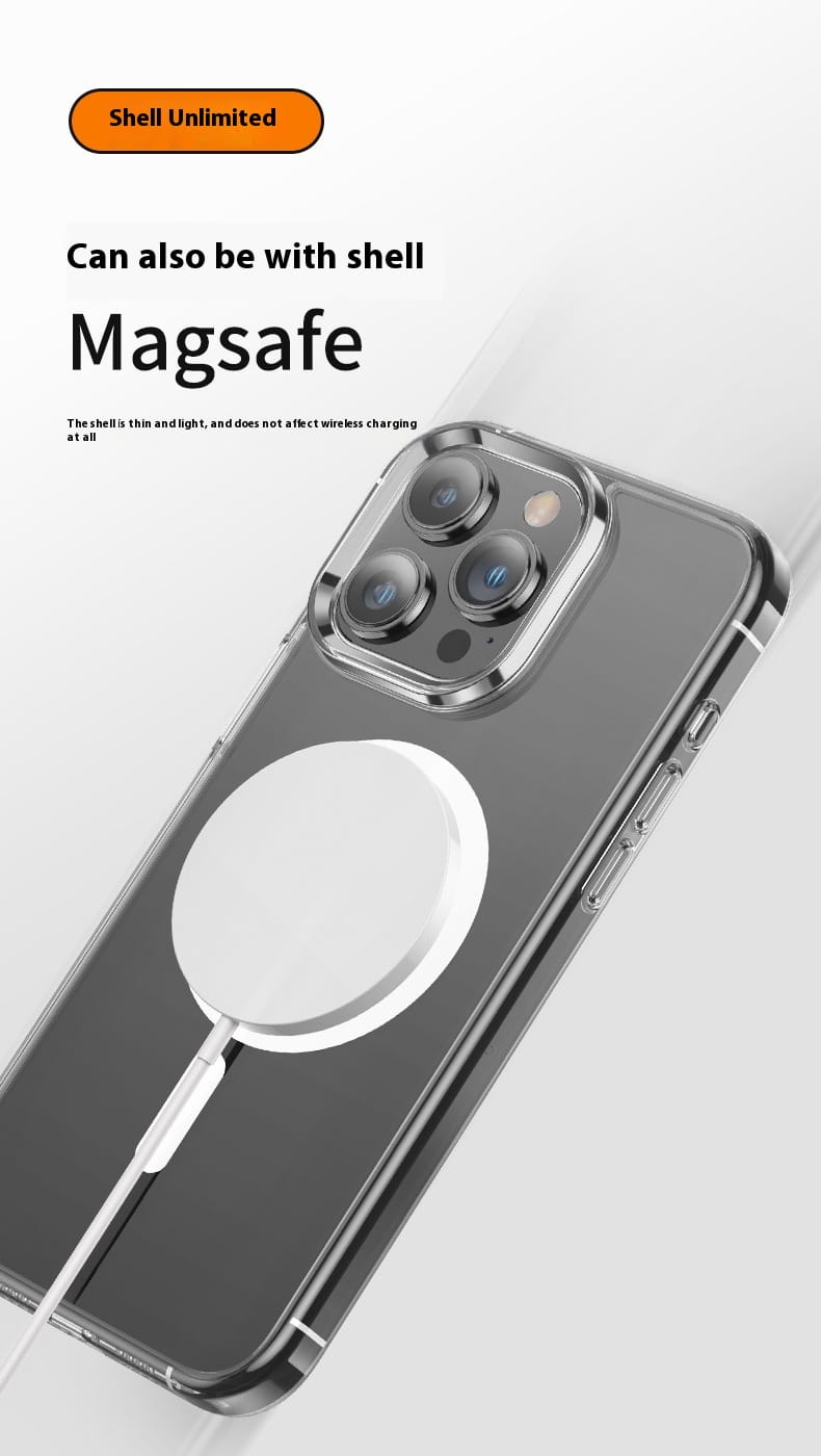 Protective Cover Suitable Magnetic Two-in-one Transparent Drop-resistant