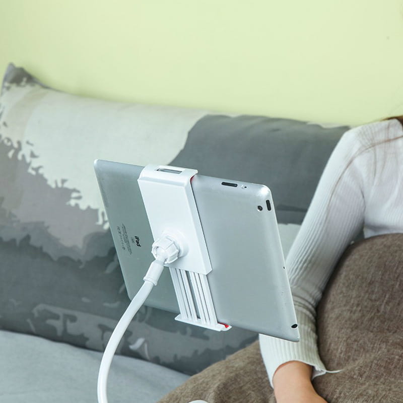 Fashion Desktop Universal Lazy Phone Stand in Black Pink and White